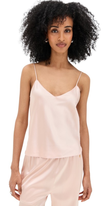 Éterne Mila Silk Camisole Dusty Pink