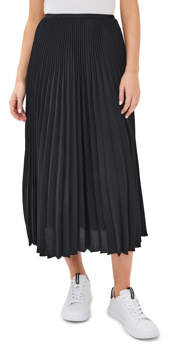Jenni Kayne Pleated Skirt Black