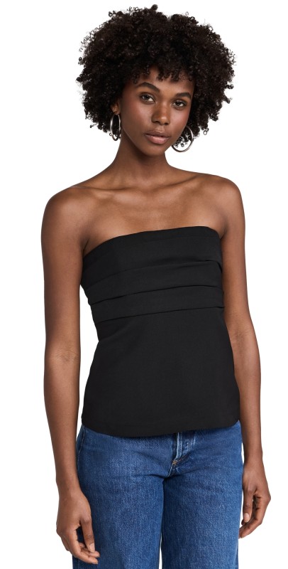 Joe's Jeans The Strapless Top Black