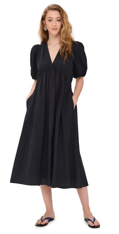 XIRENA Blake Dress Black