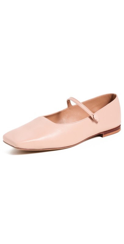 Mansur Gavriel Square Toe Mary Jane Flats Ballet