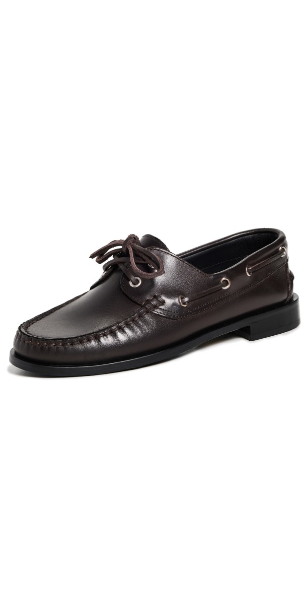 AEYDE Harris Calf Leather Moka Loafers Moka