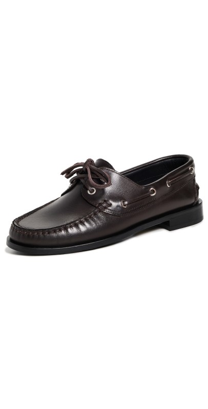 AEYDE Harris Calf Leather Moka Loafers Moka
