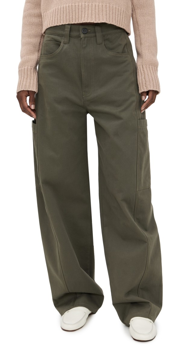 Jamie Haller The Baggy Painter Twill Pants Olive
