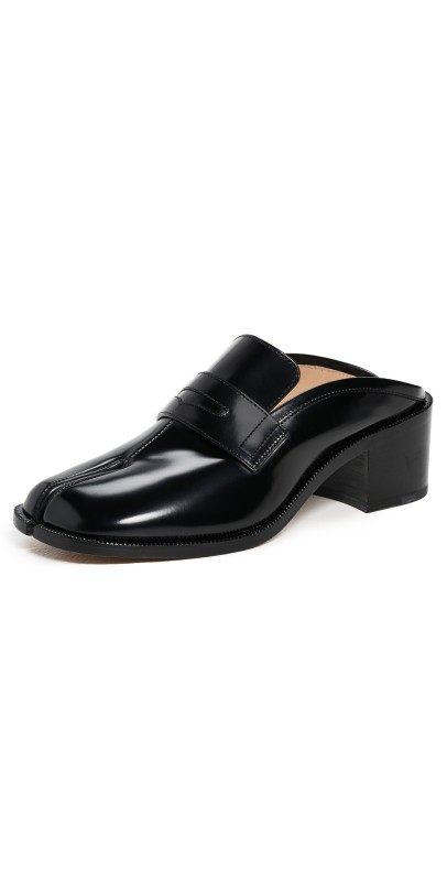 Maison Margiela Tabi City Loafer Mules 55mm Black