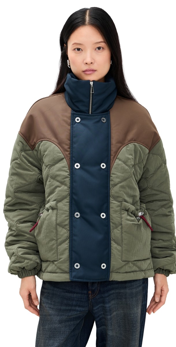 Marbell Kate Puffer Jacket Martini Olive