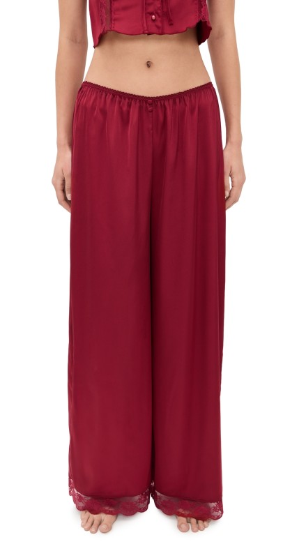 Kat the Label Cindy Pants Rhubarb