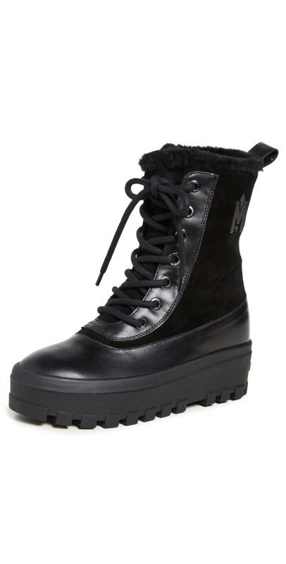 Mackage Hero Lug Sole Boots Black