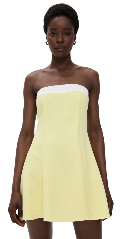 Amanda Uprichard Kerielle Dress Provence Ivory