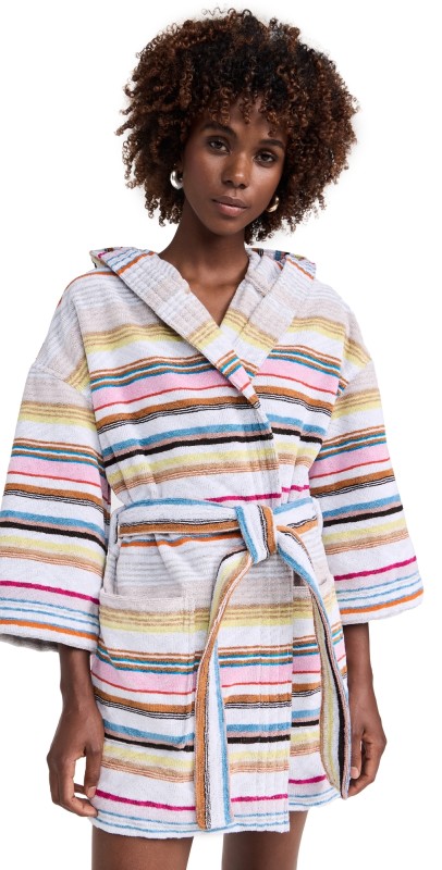 Missoni Moonshadow Bathrobe Hooded Mod 100