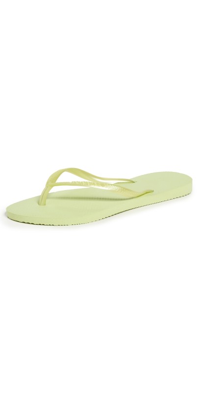 Havaianas Slim Flip Flops Matcha Green