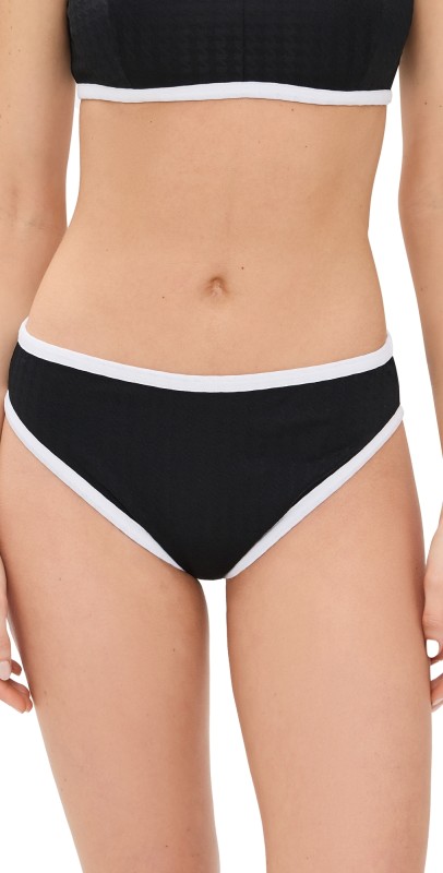 Sea Briella Bow Bikini Bottoms Black