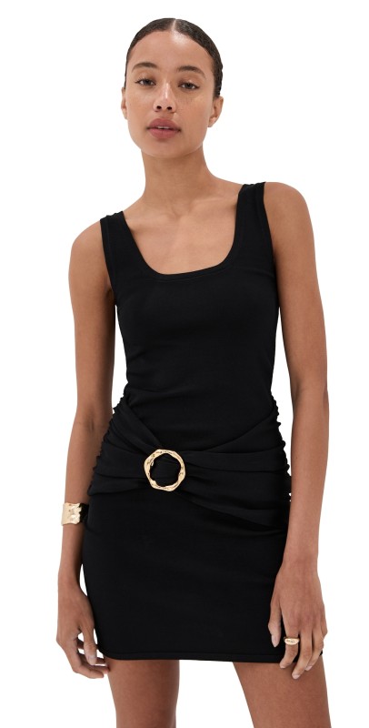 SIMKHAI Alivia Tank Mini Dress Black
