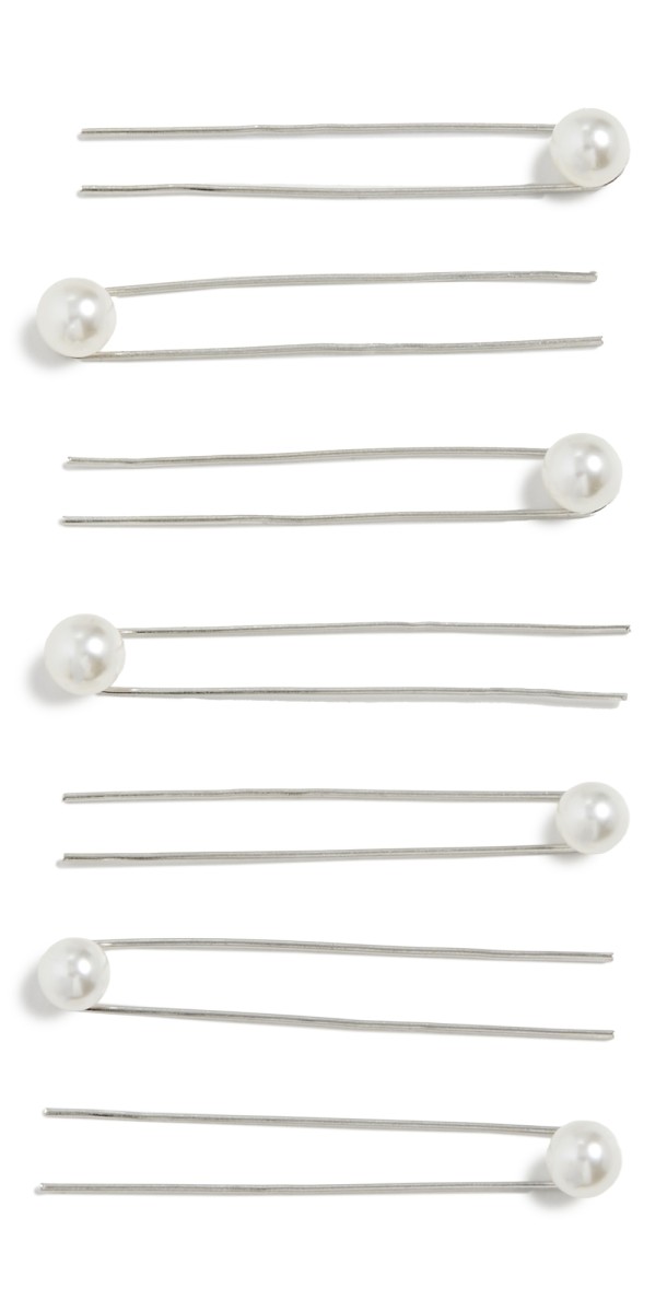 LELET NY Pearl Hair Pin Set of 7 Pearl
