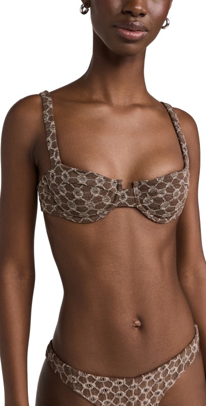 Devon Windsor Lara Balconette Bikini Top Coco