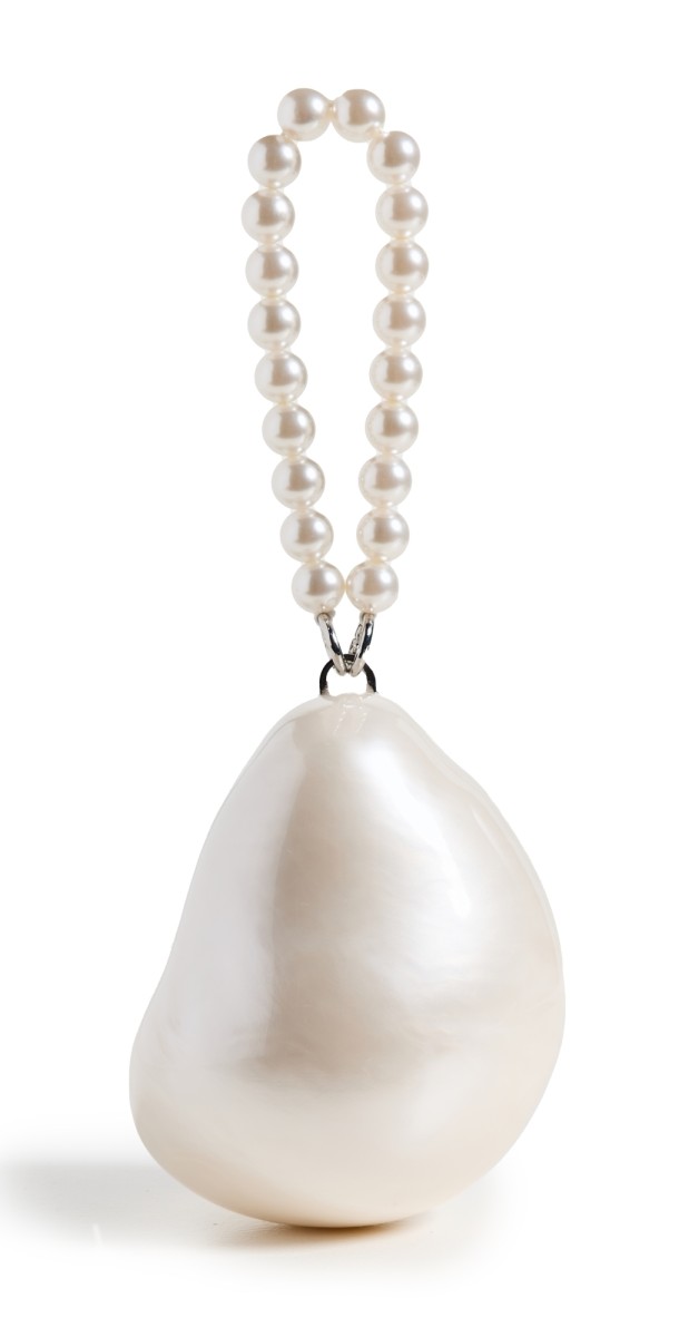 ALEXIS Elodie Pearl Wristlet Pearl