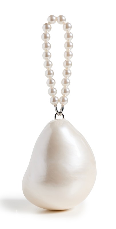 ALEXIS Elodie Pearl Wristlet Pearl