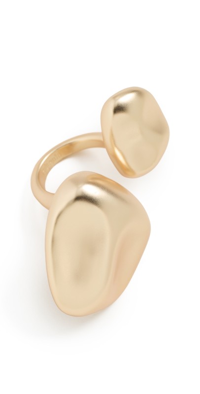 Cult Gaia Cleo Ring Matte Brass