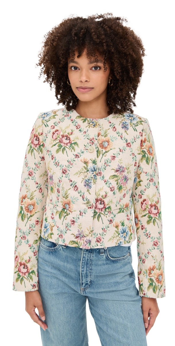 Hill House Home The Virginia Jacket Tapestry Trellis