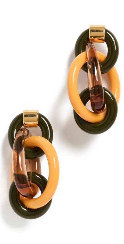 Rachel Comey Olly Earrings Seaweed Mult