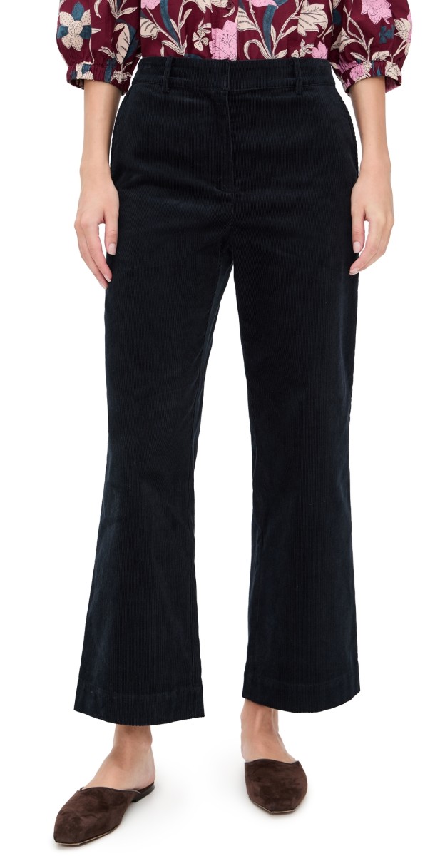 Apiece Apart Sadie Corduroy Trousers Midnight
