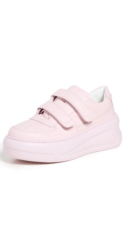 Acne Studios Steffey U Friend Raise Tonal Sneakers Pastel Pink