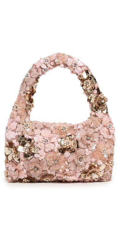 LoveShackFancy Serina Purse Rose Gold