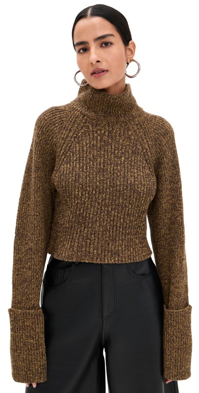 IRO Elba Sweater Brown/Yellow