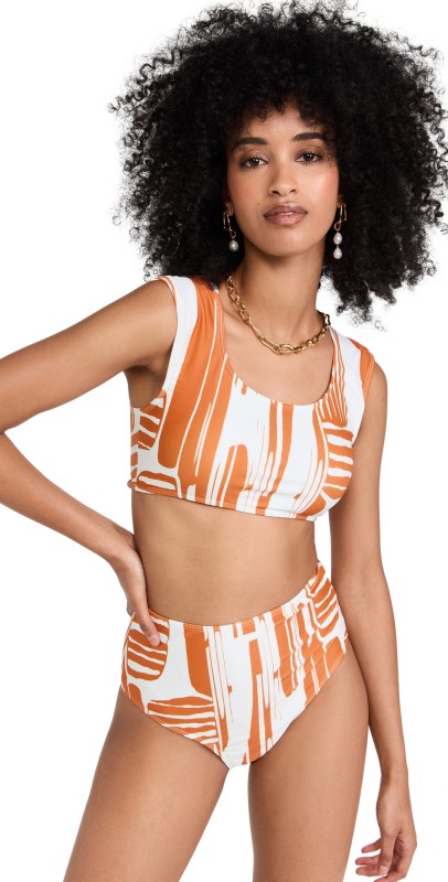 DIARRABLU Cayla Swimsuit Set Iman Orange