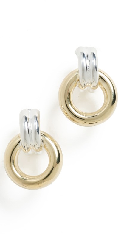 Jennifer Zeuner Jewelry Gina Mini Earrings Two-To