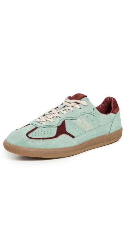 ALOHAS Tb.490 Rife Matcha Leather Sneakers Matcha