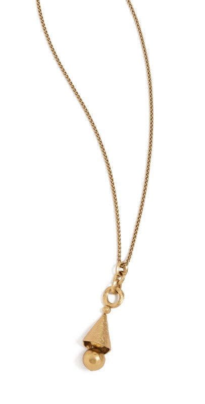 Zimmermann Whimsy Pendant Necklace Antique Gold