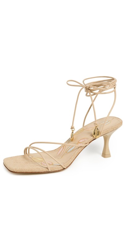 Larroudé Nadia Sandals Beige