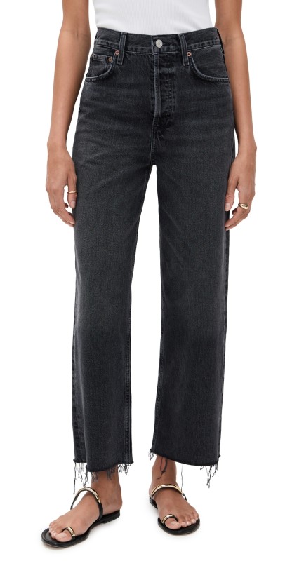 AGOLDE Ren High Rise Wide Leg Jeans Arcane
