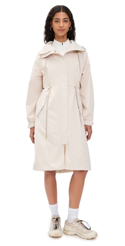 Varley Tybalt Long Rain Parka Birch