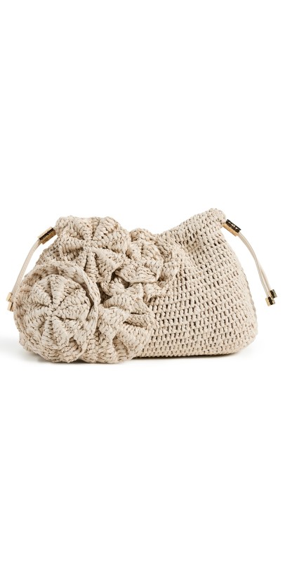 Ulla Johnson Lali Floral Pouch Cowr