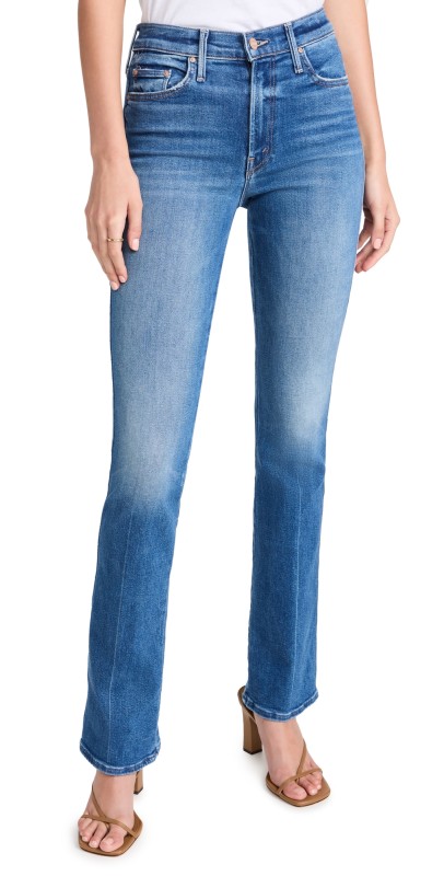 MOTHER The Double Insider Heel Jeans Opposites Attract
