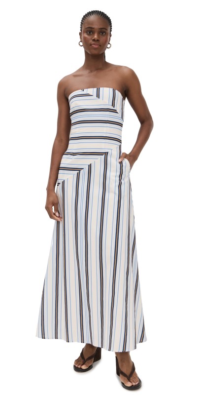 Seven Wonders Maliah Maxi Dress Blue/Orange