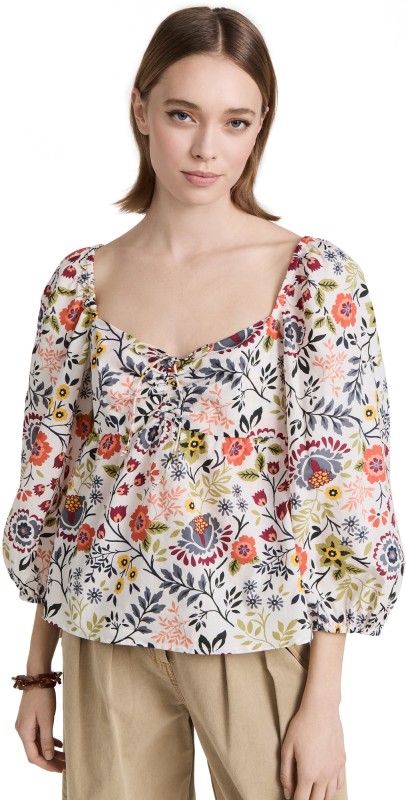Velvet Stass Top Meadow