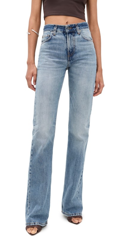HAIKURE Flora Dive Blue Wash Jeans Dive Blue Wash