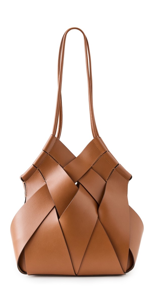 Ulla Johnson Charlotte Woven Large Hobo Bag Sierra
