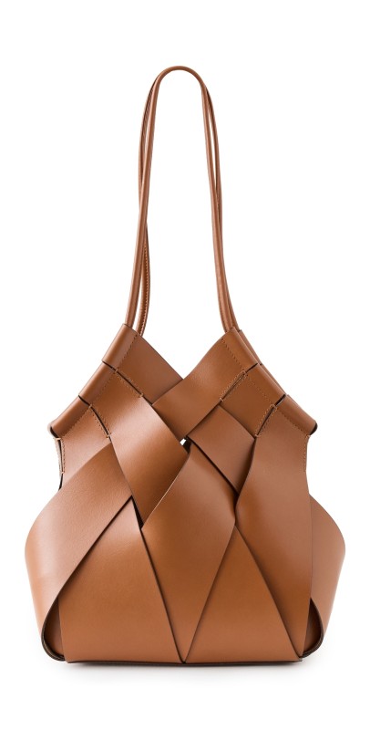 Ulla Johnson Charlotte Woven Large Hobo Bag Sierra