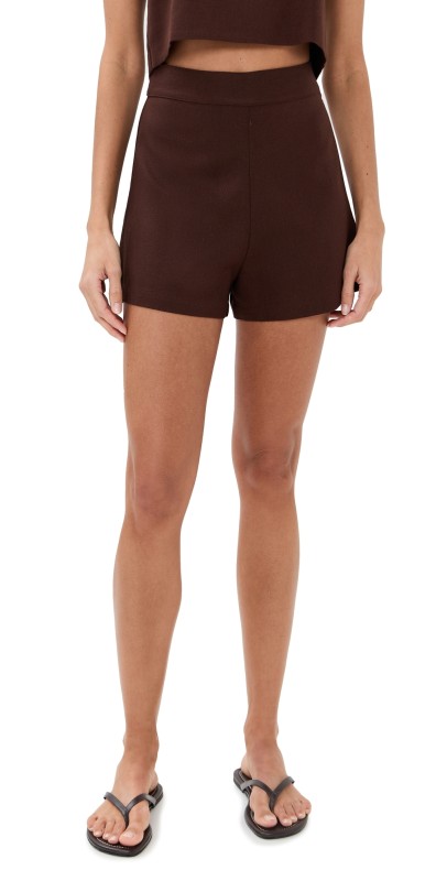 LE BOP Desiree Shorts Chocolate