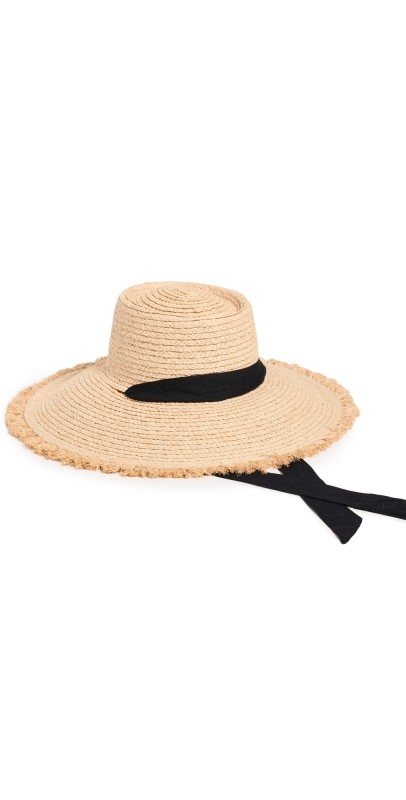 Lack Of Color Raffia Fray Paloma Sun Hat Natural