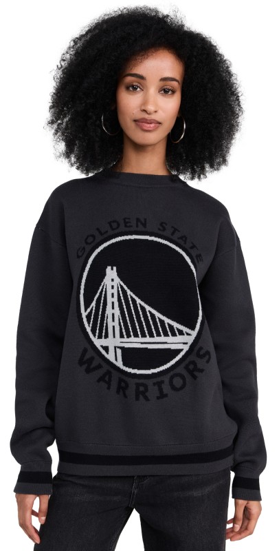 Terez Warriors Knit Crew Necks Dark Grey/Black