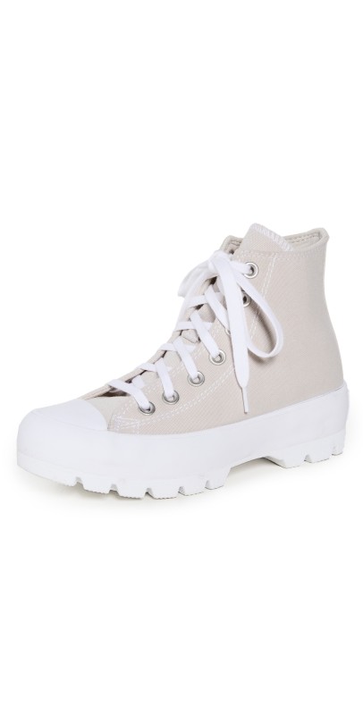 Converse Chuck Taylor Lugged Sneakers Desert Sand/White/Black
