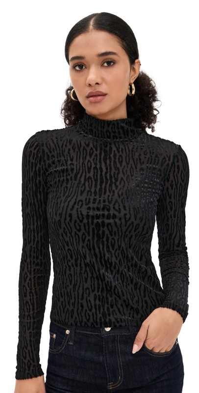 PAIGE Ursula Top Black