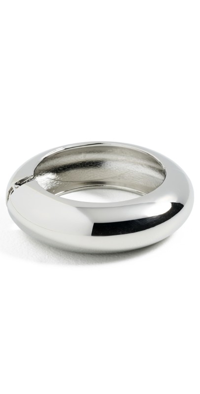 SHASHI Ross Cuff Bracelet Silver