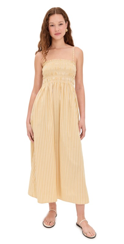 Pistola Denim Bianca Dress Beach Sand Stripe