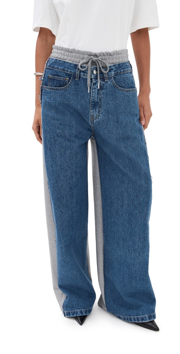 Monse Denim Sweatpants Indigo